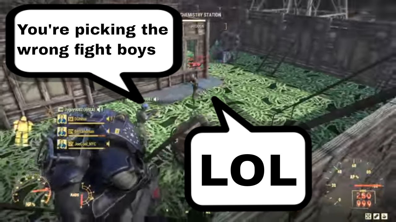 Fallout 76 PvP - Picking the Wrong Fight (Boys!)