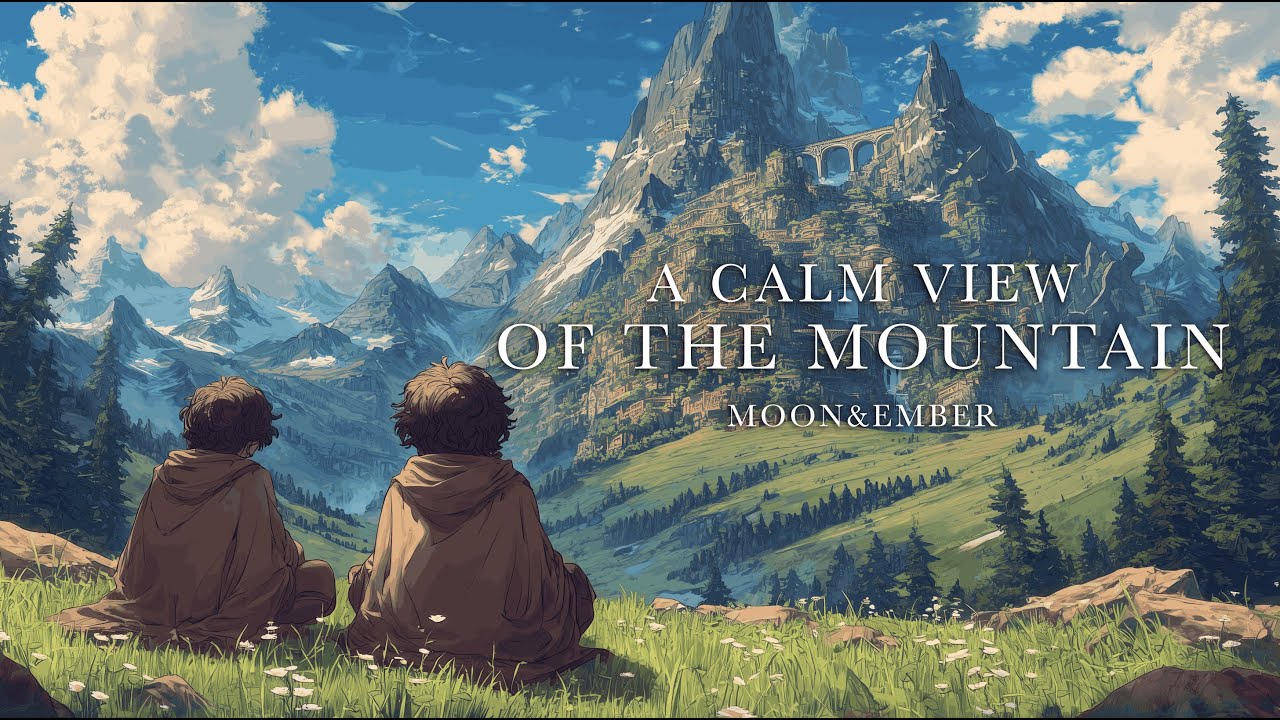 A Calm View of the Mountain | Medieval Music For Focus & Calm