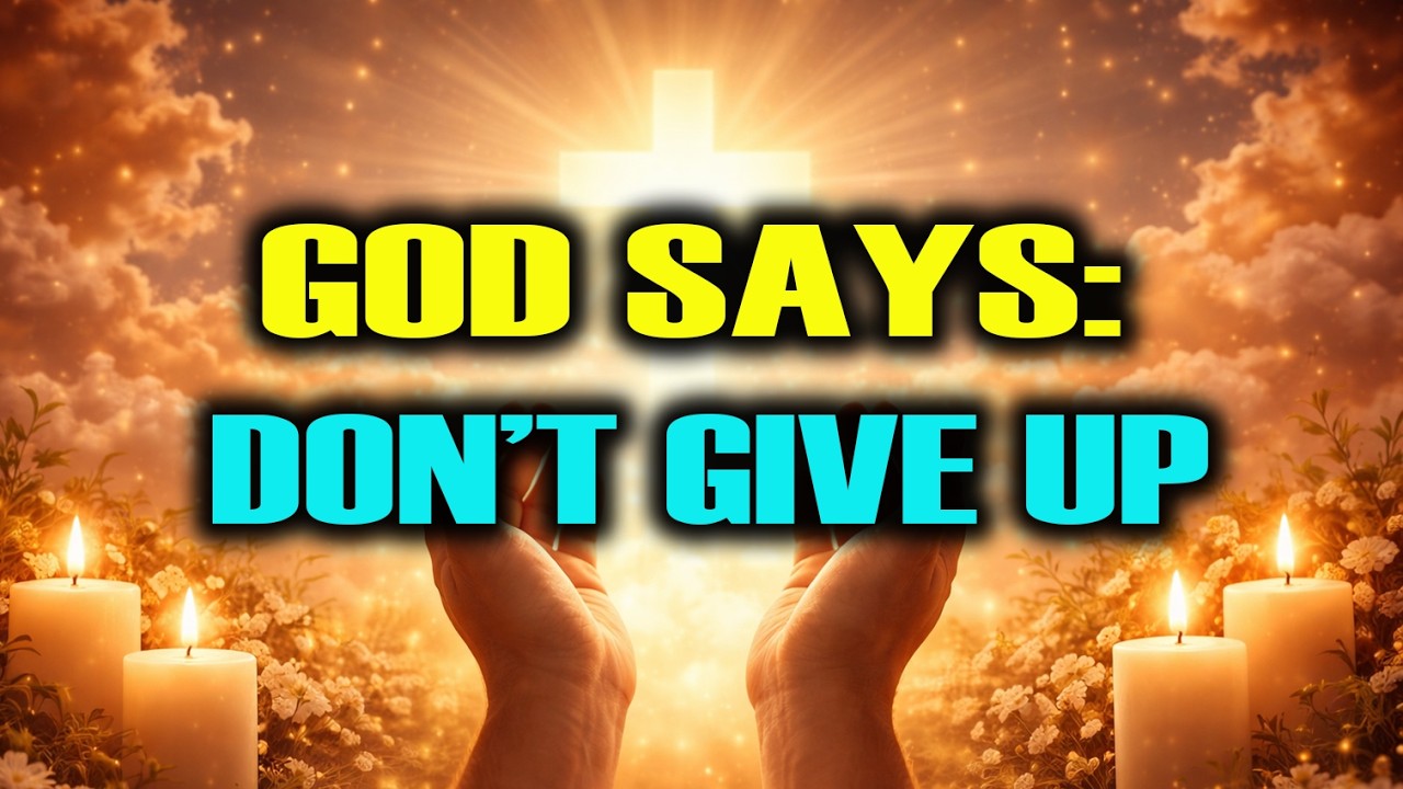🔴 GOD SAYS: DON’T GIVE UP — THIS SEASON IS CHANGING YOU 🙌 🙌