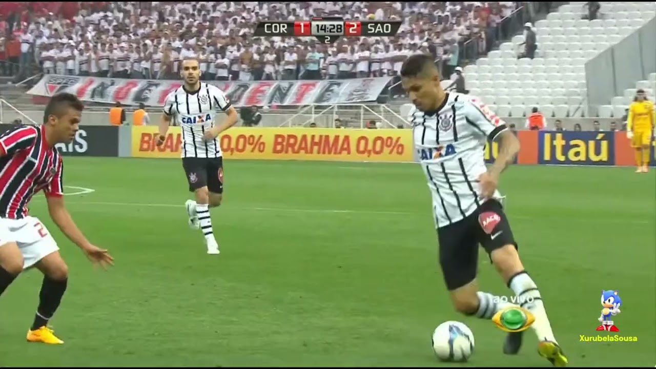Paolo Guerrero x São Paulo - Campeonato Brasileiro 2014
