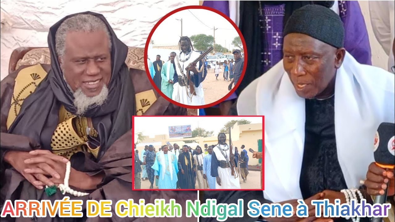 ARRIVÉE DE Serigne Chieikh Ndigal Sene Thiant Serigne Assane Ndiayé Thiakhar ALLAHOU Akbar Ohhh Lo.