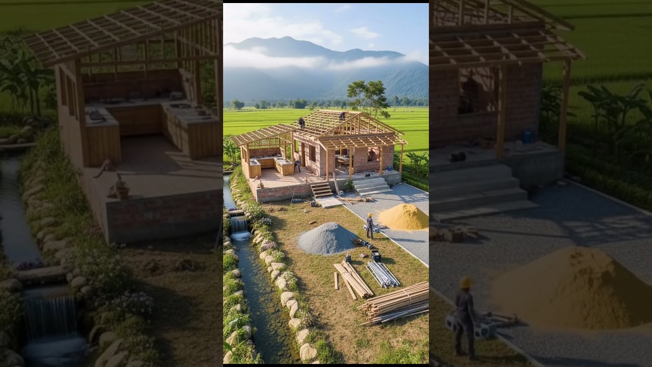 😍 | Modern Village Farm House 🏡✨ | 