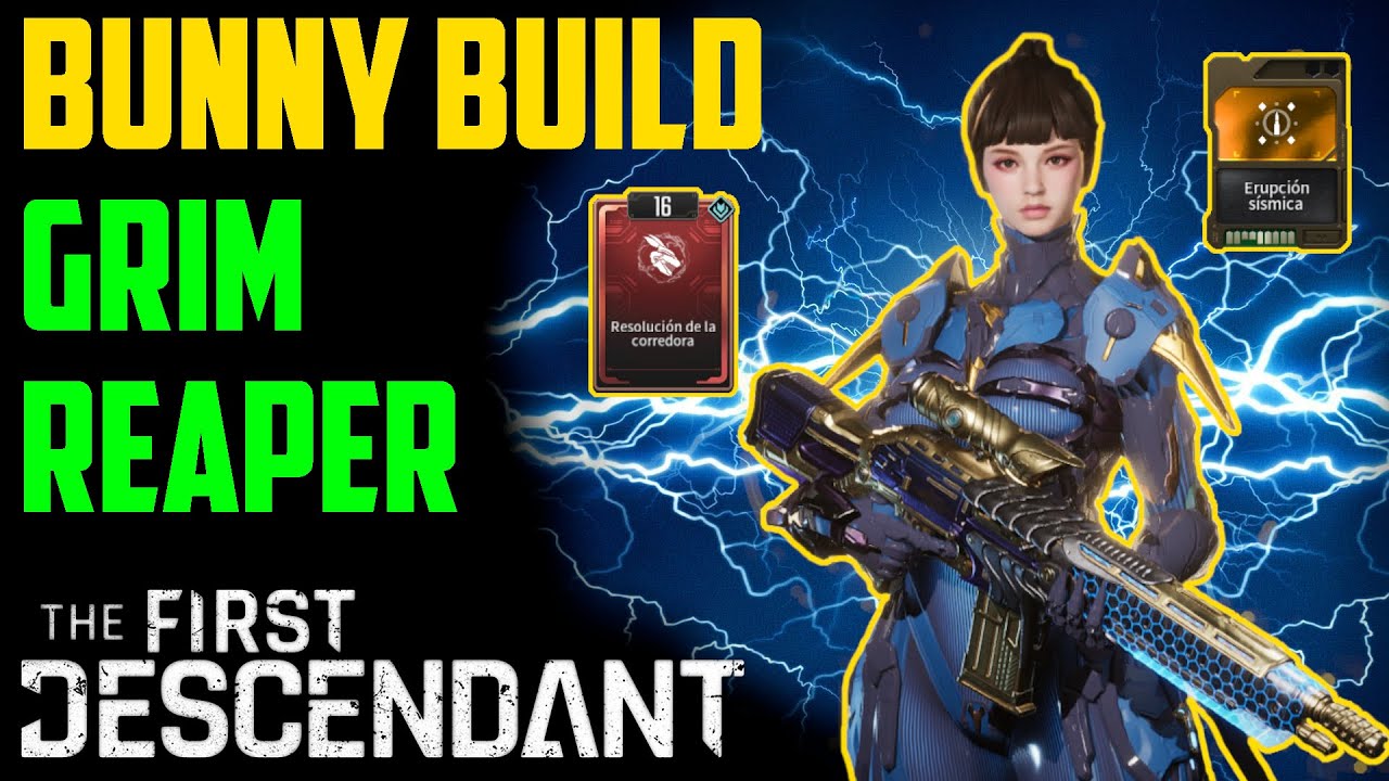 The First Descendant Bunny Build para Farmeo Rápido Grim Reaper