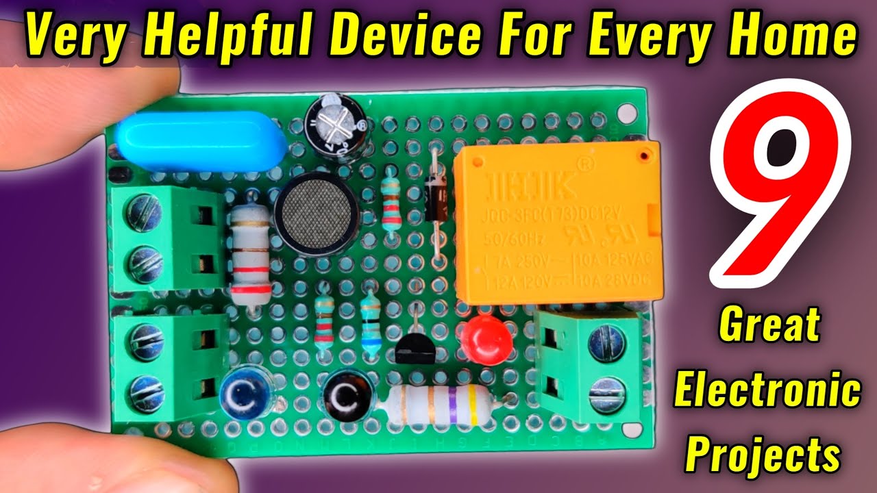 9 helpful Electronic Projects for Beginners
