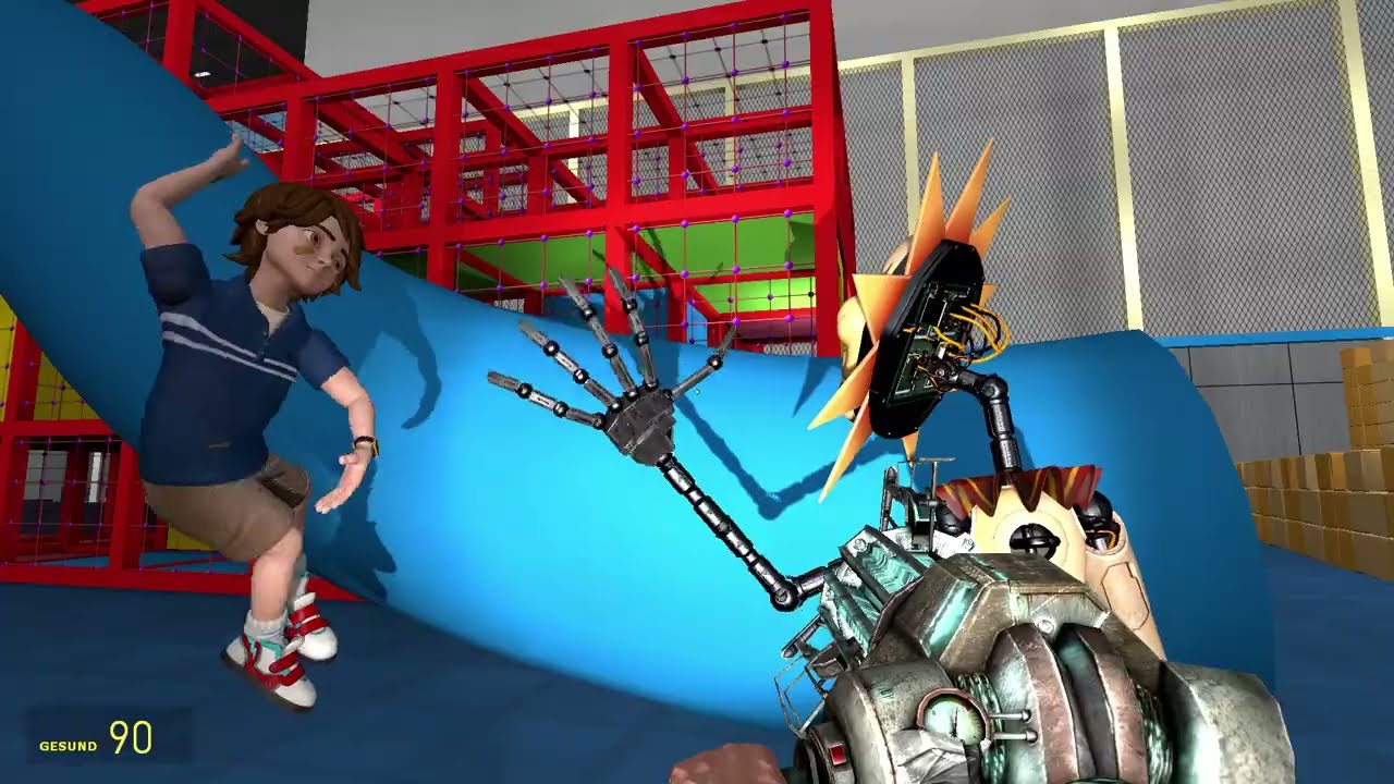 FNAF & Poppy Playtime Trapped in the Daycare! | GMod Roleplay