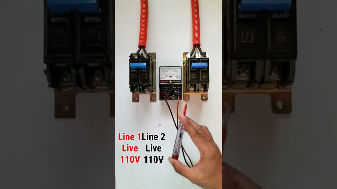 HOW TO IDENTIFY LINE TO LINE CONNECTION AND LINE TO NEUTRAL CONNECTION.