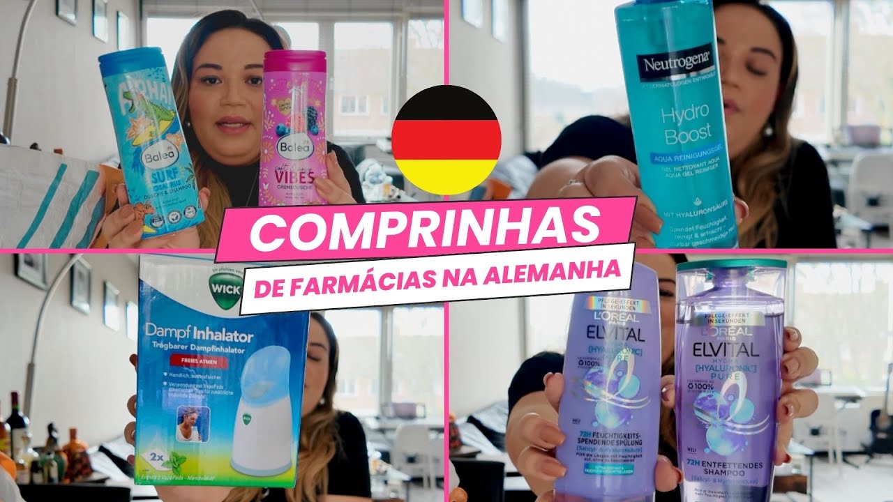 COMPRAS DE FARMÁCIA DM E MULLER NA ALEMANHA