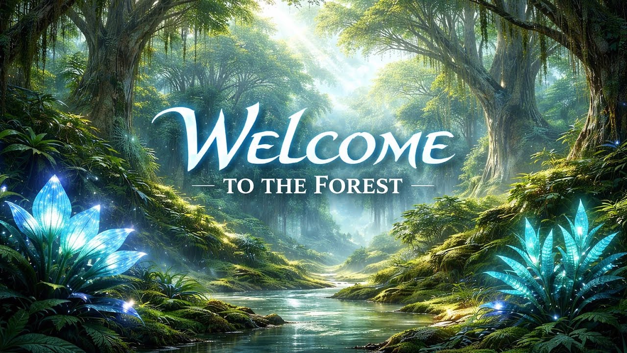 Welcome to the Forest | Calm Native Flute & Rainstick Ambience (Pandora Forest)