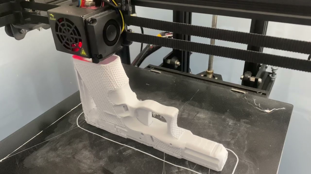 GLOCK 19 FRAME PRINT 3