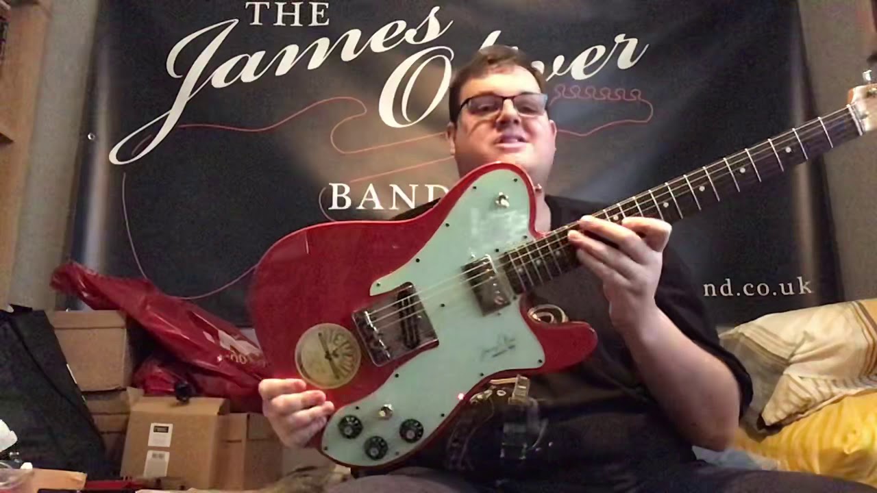 James Oliver guitar channel talking about my favourite fender telecaster