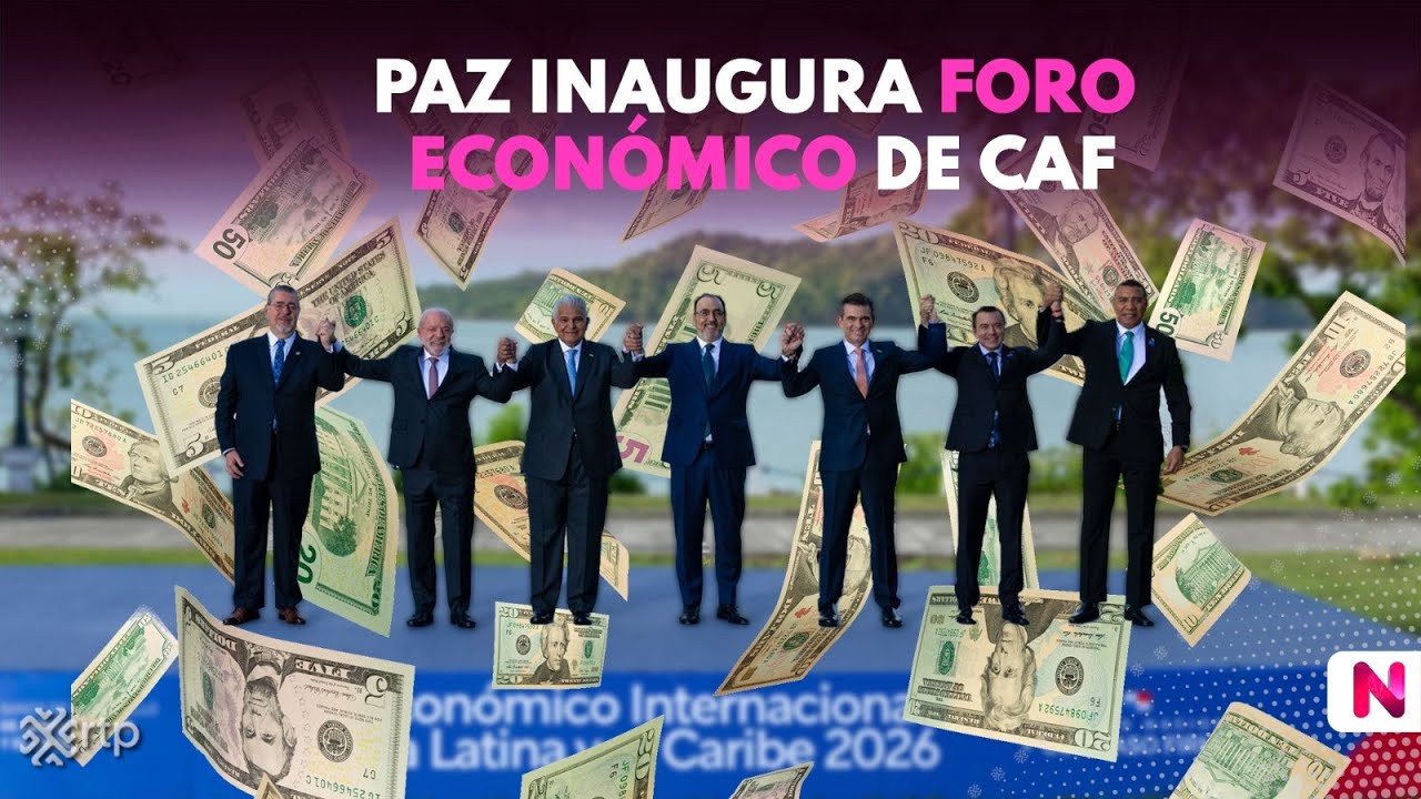 Paz inaugura foro económico de CAF | Noticiero Popular | 28-01-2026