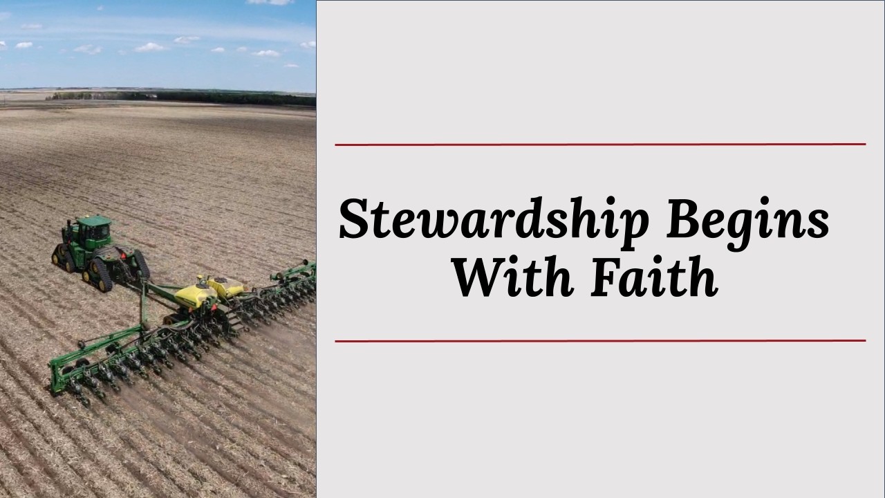 STEWARDSHIP: In God We Trust Ep 01 - Stewardship Begins With Faith