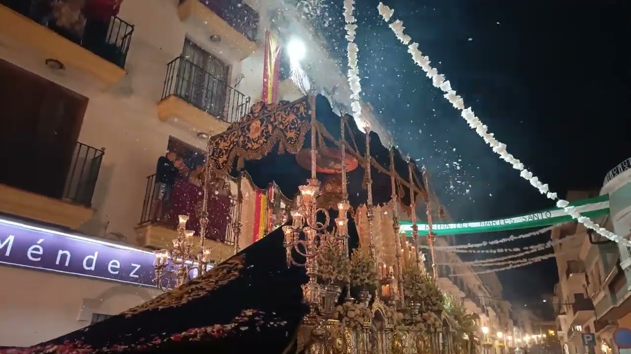 EXTRAORDINARIA VIRGEN DE LOS DOLORES - TRIBUNA DE LOS POBRES - BM LA PAZ DE MÁLAGA.