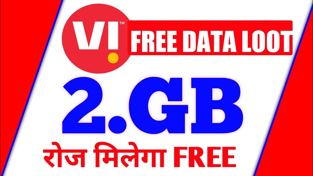 Free 2GB Vi offer | Vi free Data offer