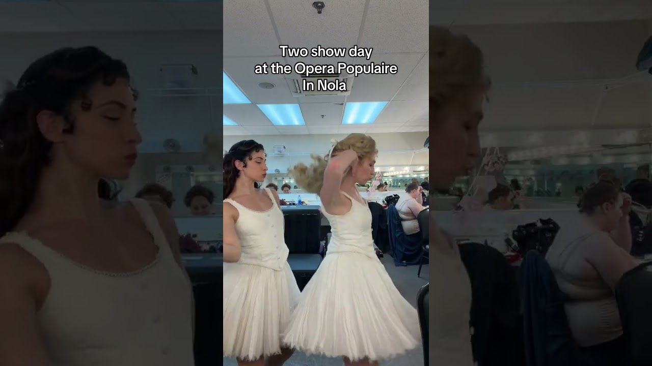 Little degas dance for this two show day Mitchell #phantomoftheopera