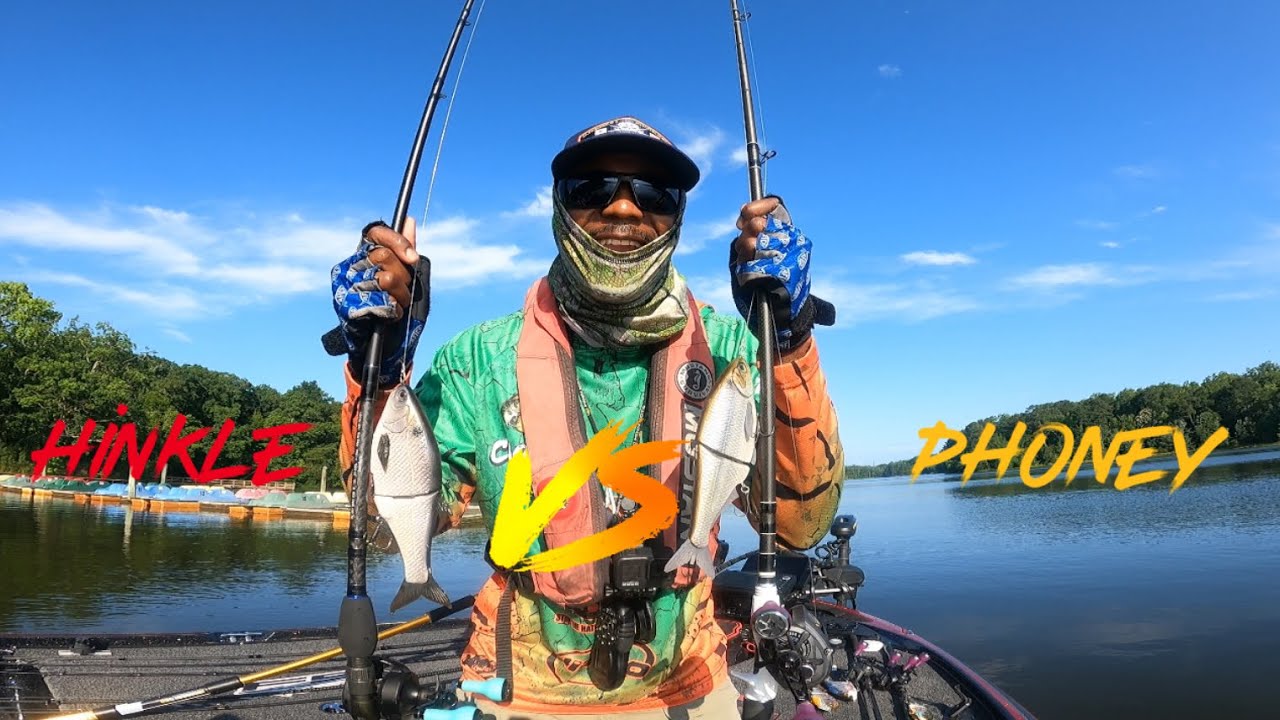 Fishing the Hinkle Shad vs Phoney Shad who won ?