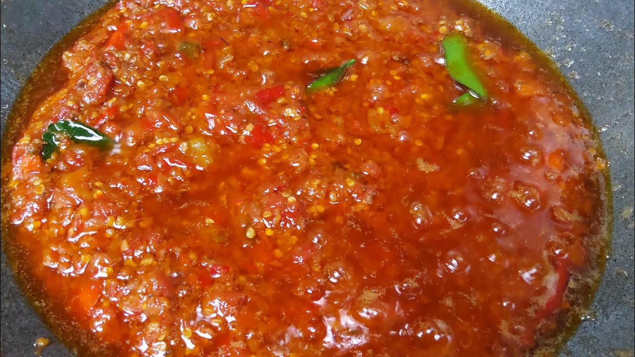 Resep Sambal Goreng Tomat Gurih Sedap Tahan Lama Ala Catering Saya