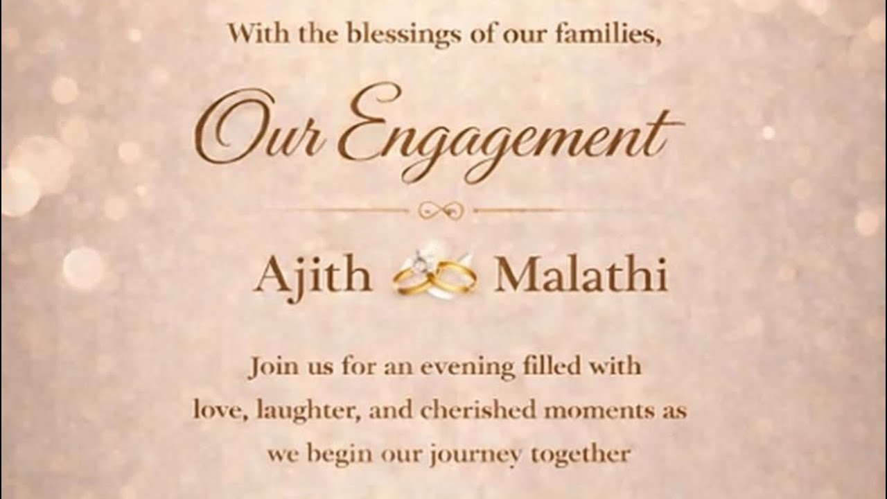 AJITH & MALATHI  Engagements ( BN EYE GROUPS PHOTOGRAPHY)