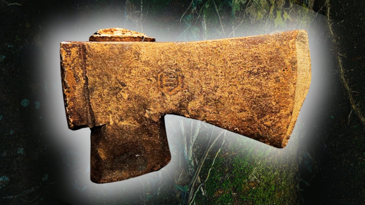 100 Year Old Axe Restoration
