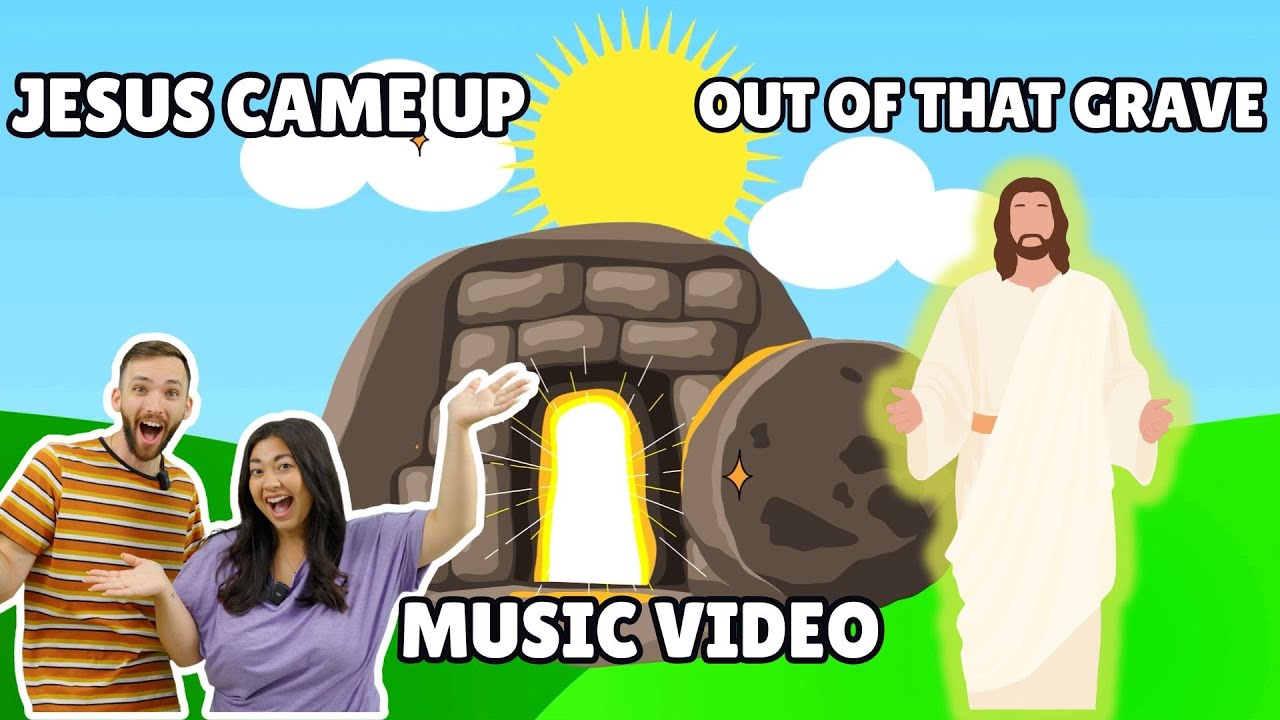 JESUS CAME UP OUT OF THAT GRAVE | EASTER SONG FOR TODDLERS