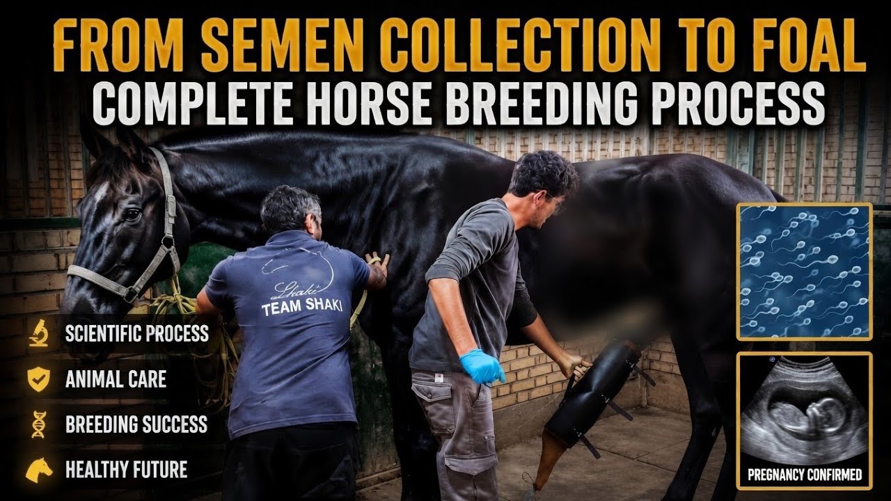 The Full Breeding Journey: Semen Collection, AI Breeding & 3‑Week Pregnancy Ultrasound 