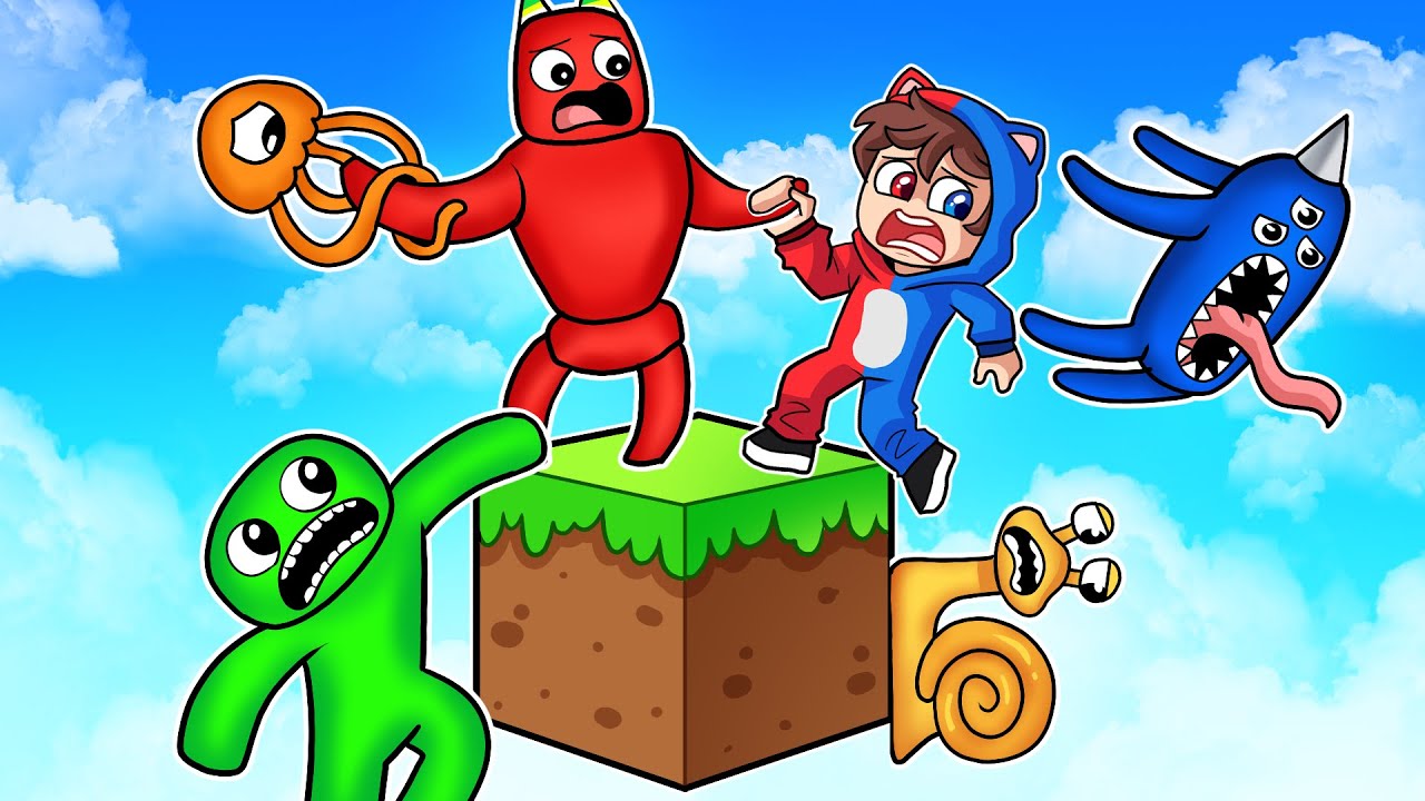 ¡SKYBLOCK CON GARTEN OF BANBAN!