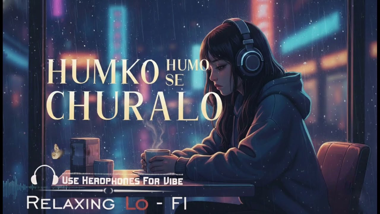 Humko Humise Chura Lo (Female Version)  Relaxing Lo-FI Version | Bollywood Lo-Fi Song #sadsong #lofi