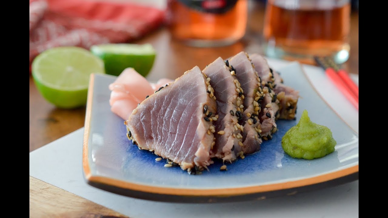 Recette de Tataki de thon au sésame