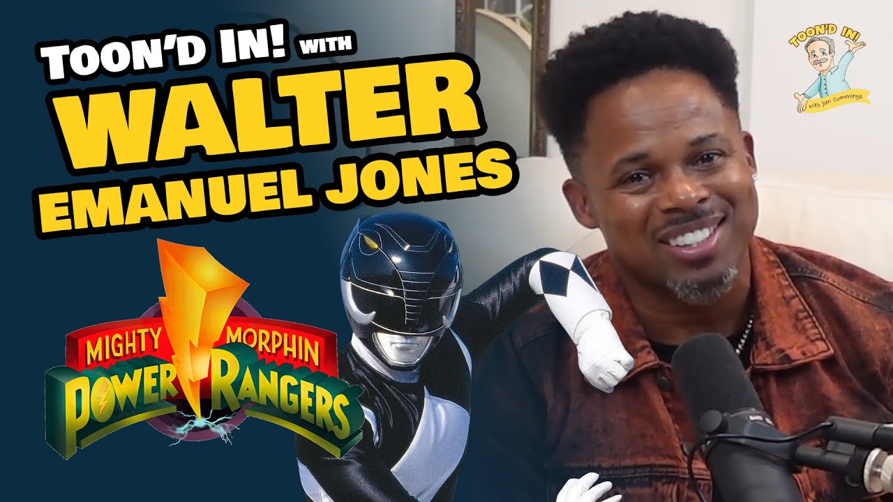 Walter Emanuel Jones loves being a Power Ranger | Toon'd In! with Jim Cummings