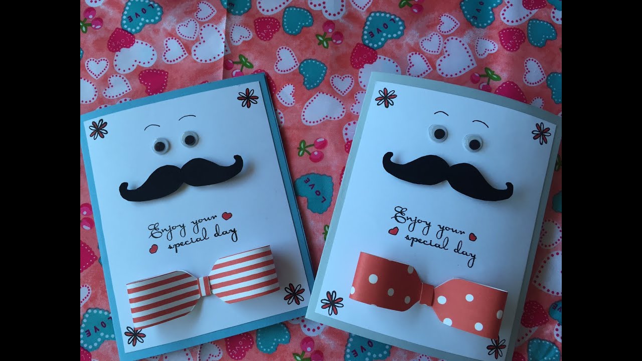 Biglietto Festa del Papà - Father's day card tutorial