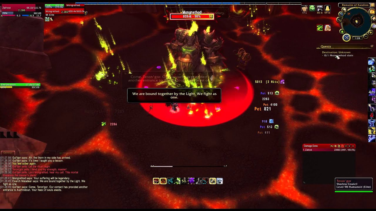 Destination Unknown WoW Quest In the Shadows of Auchindoun