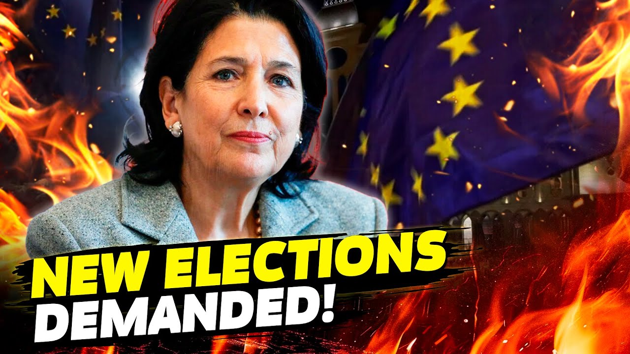 🧨 SHOCKING MOVE! GEORGIAN PRESIDENT CALLS FOR SNAP ELECTIONS AMID CRISIS!