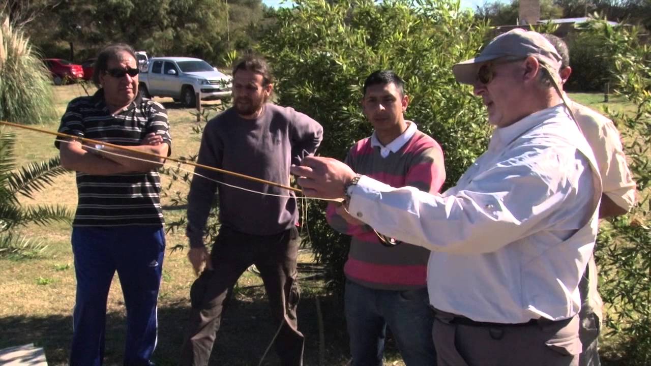 1&deg; CLINICA DE ATADO Y LANZAMIENTO en VILLA DE SOTO con Pescaytravesia.tv