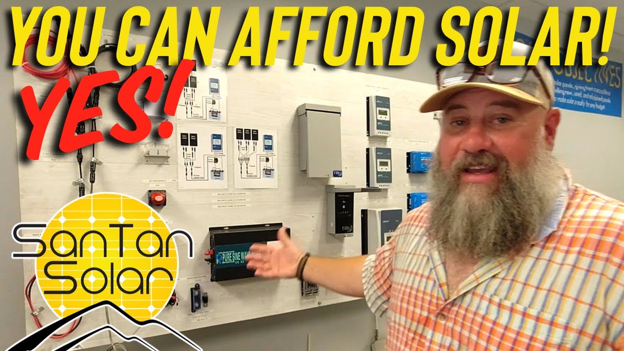 Absolute Best Place to Get Solar Panels! | Affordable Solar | SANTAN SOLAR