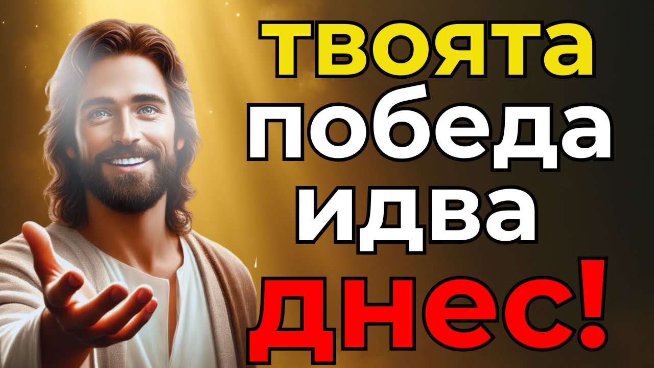 Бог вече е решил: твоята победа идва днес!
