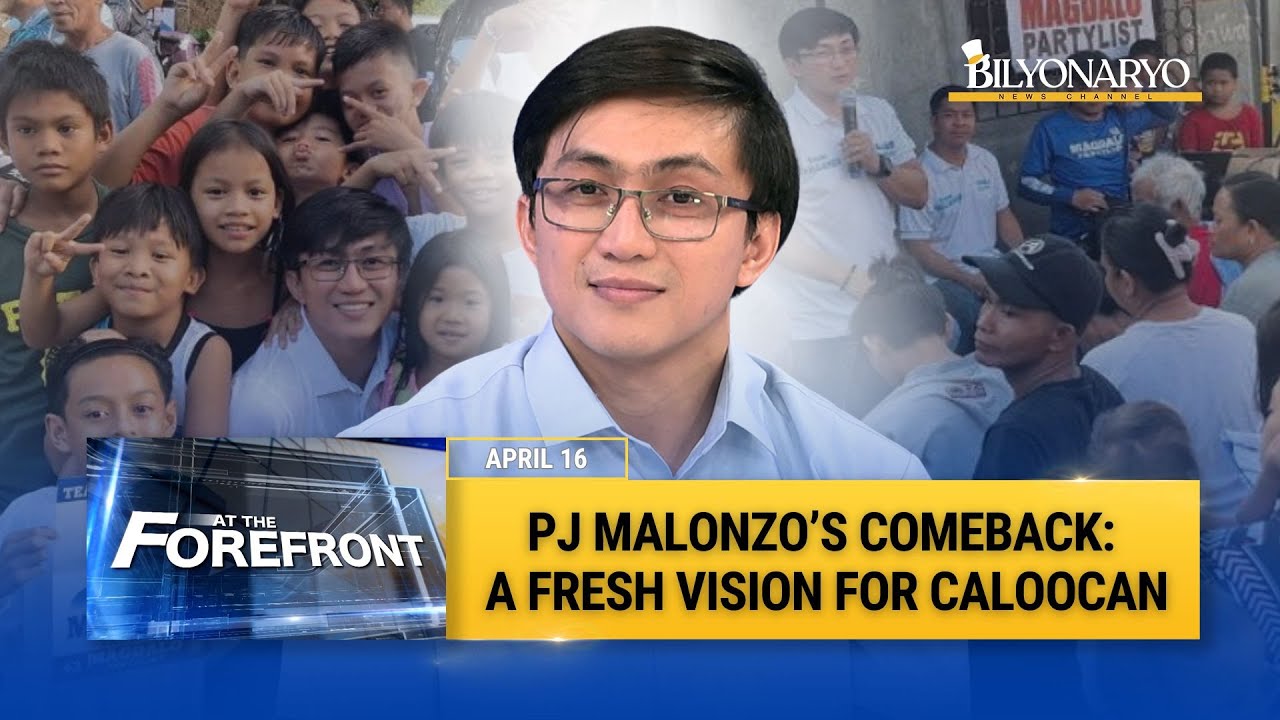 At The Forefront: Next-gen Politiko - PJ Malonzo