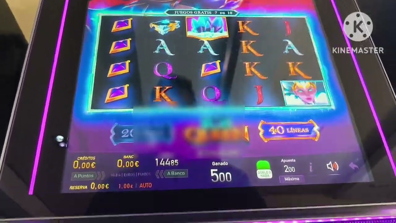 Tragaperras  ice Queen y drag&oacute;n Magic de 500&euro; en el bar a apuesta m&aacute;xima 🤞🎰: pagar&aacute; un buen premio? 