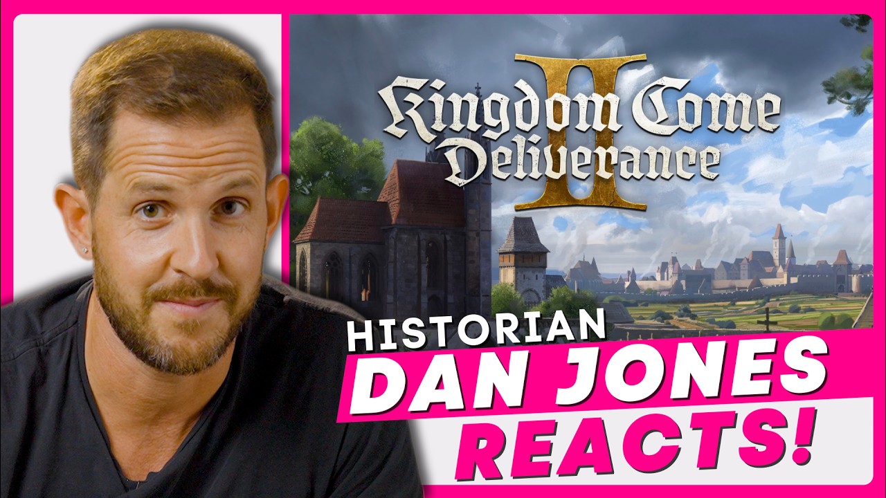 Средневековый историк Дэн Джонс комментирует фильм &laquo;Kingdom Come Deliverance 2&raquo;.