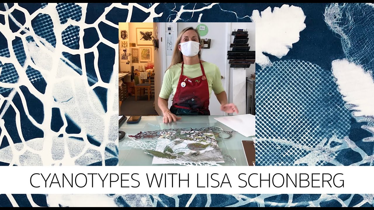Zygote Press Artist Demo: Cyanotypes with Lisa Schonberg
