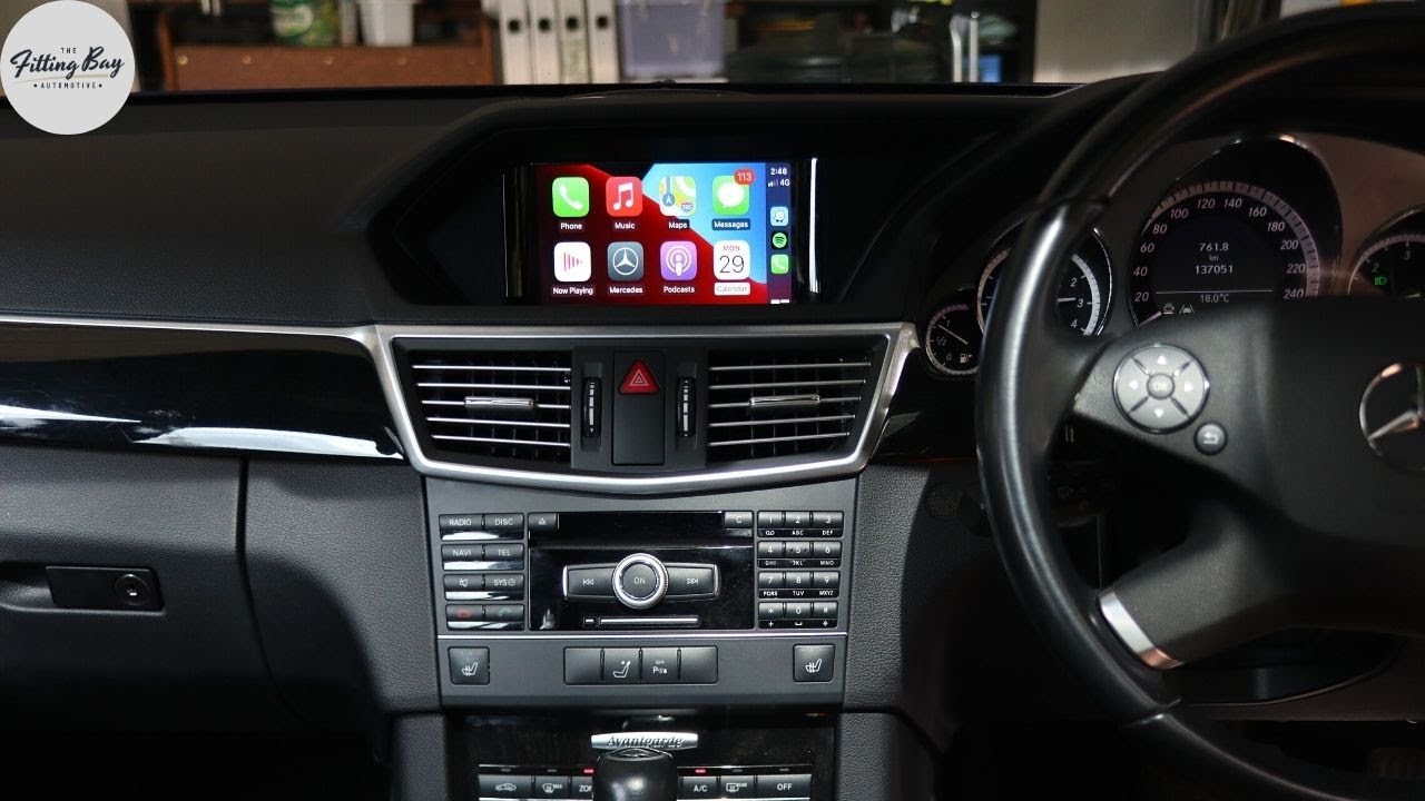 Mercedes-Benz NTG 4.0 Apple CarPlay + Android Auto (ПОЛНАЯ УСТАНОВКА)