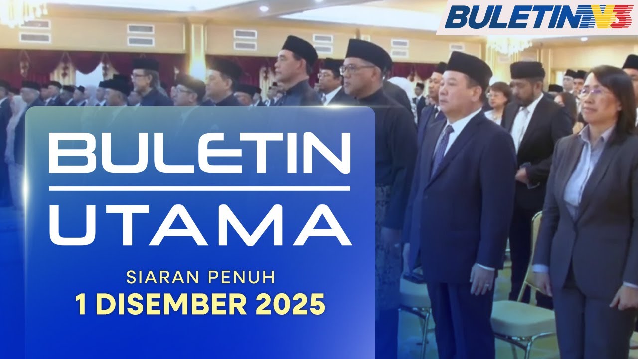 Kabinet Baharu Sabah Dibentuk, 10 ADUN Angkat Sumpah | Buletin Utama, 1 Disember 2025