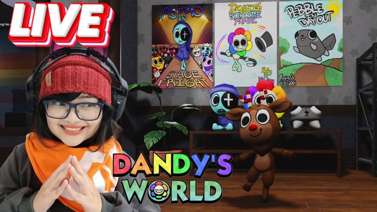 Bisakah sekali live kita mencapai floor 20?? Dandy's World [Live]