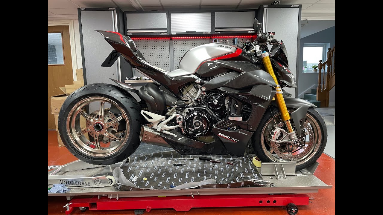 Ducati Streetfighter V4S SVF Build Episode 9 OZ Gass RS-A Titanium Wheels WOW
