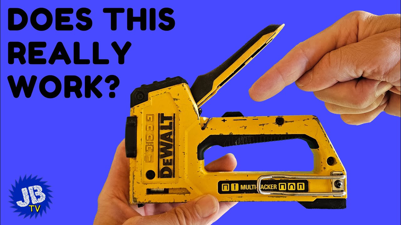 Does the Power switch make any difference on the Dewalt Multi Tacker