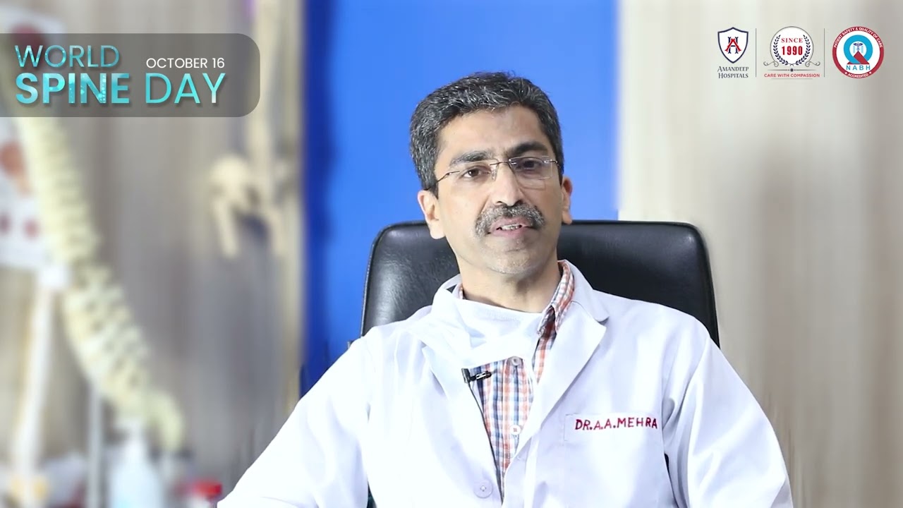 Unlocking Spinal Health Dr AA Mehra's Inspiring Message on World Spine Day