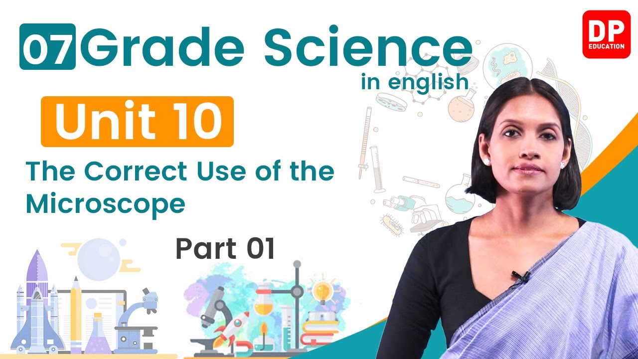 Lesson 10  - The Correct Use of the Microscope (Part 01) | Grade 07 Science in English