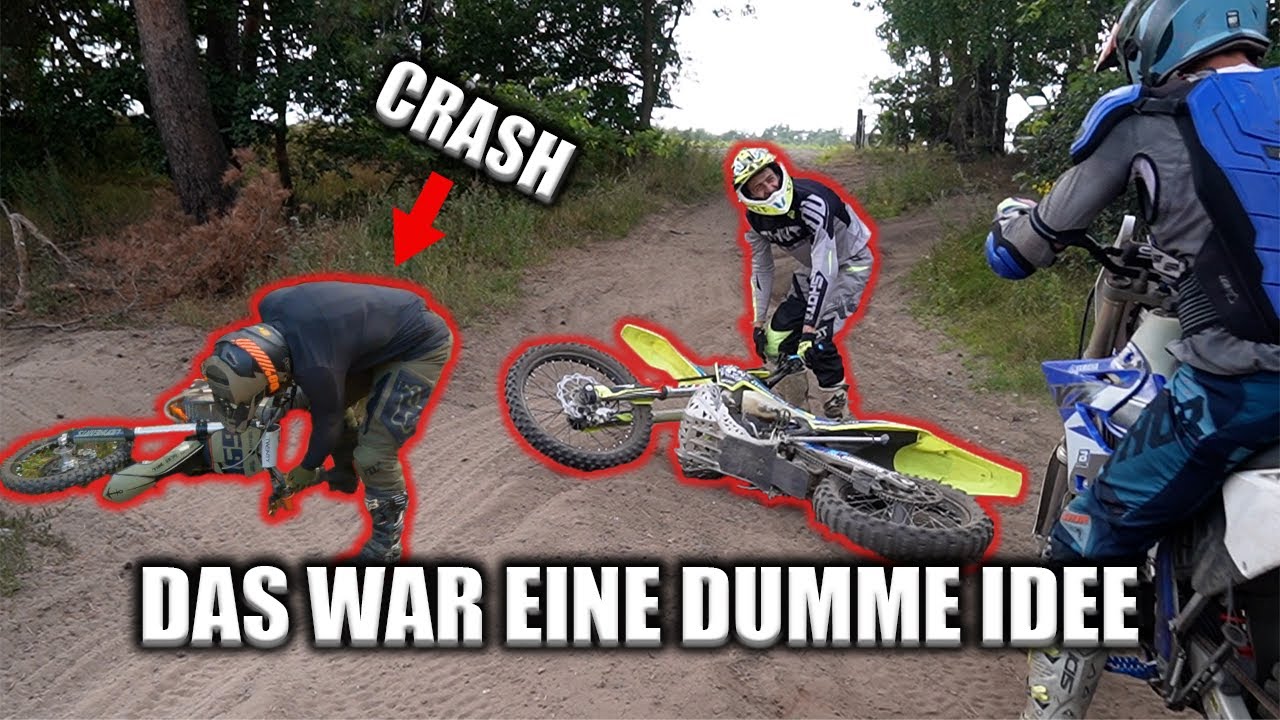 Wir fahren wieder auf die Unfallstrecke