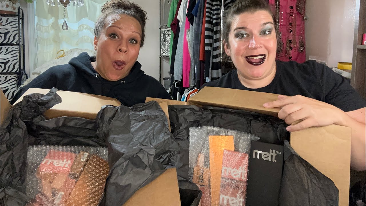 Melt Cosmetics Fall mystery boxes and something goes “terribly wrong!” | Bestie vs Bestie