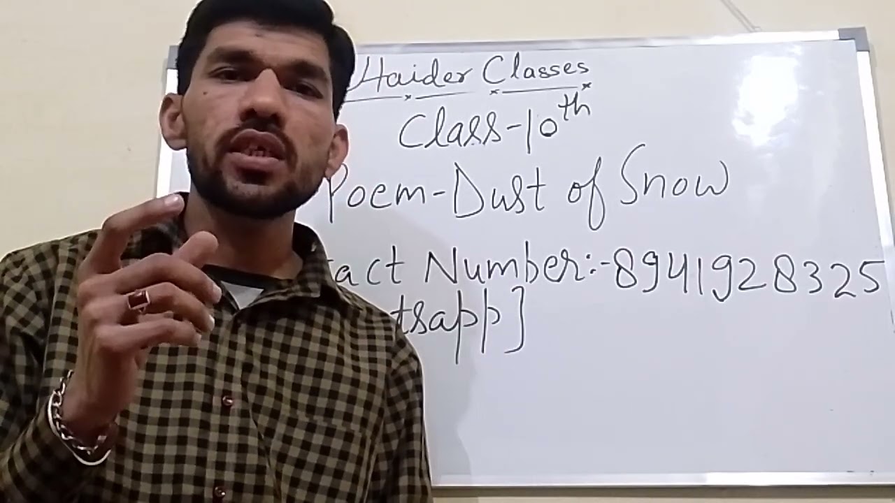 Class:-10th Poem:-