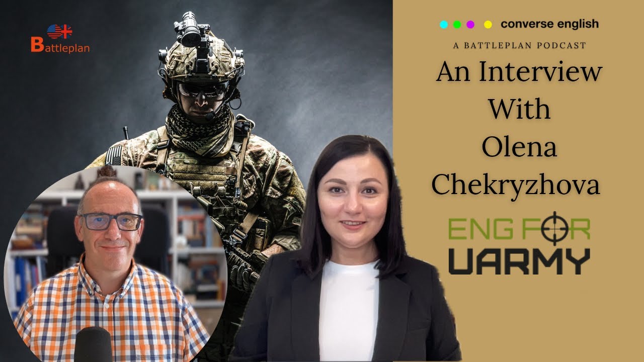 An interview with Olena Chekryzhova – Teaching English on the Front Lines